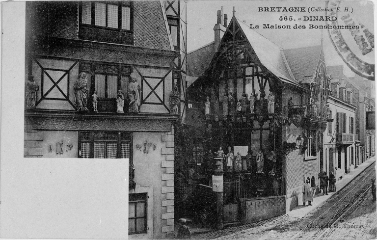 Plaques photos années 20 Dinard, la Maison des Bonshommes B4de7d10