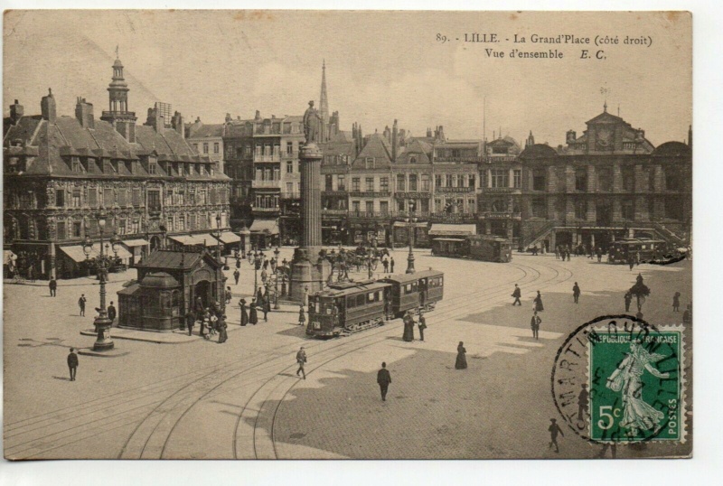 Encre d'Albert Dequene Marché à Lille 1937 pour l'ouvrage "Ceux du nord". S-l16018