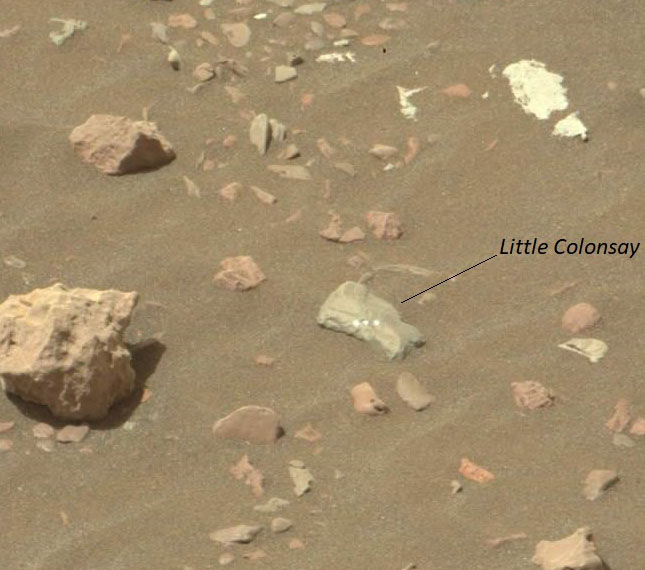 Etrange découverte du Rover Curiosity sur Mars. Little11