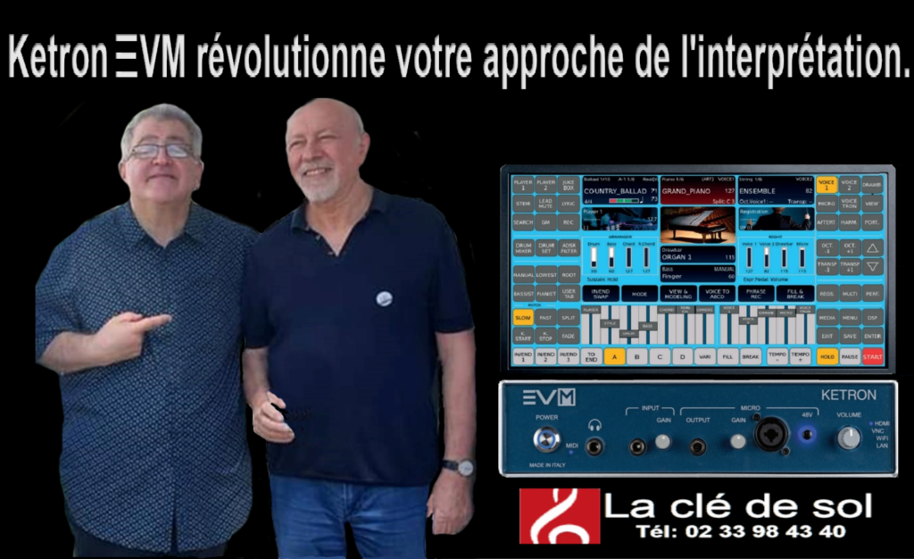 Ketron EVM, une opportunité de renouveau pour l'animation Ketron10