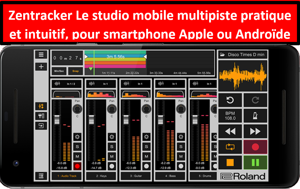 Zentracker votre studio d'enregitrement Free (gratuit) Zentra10