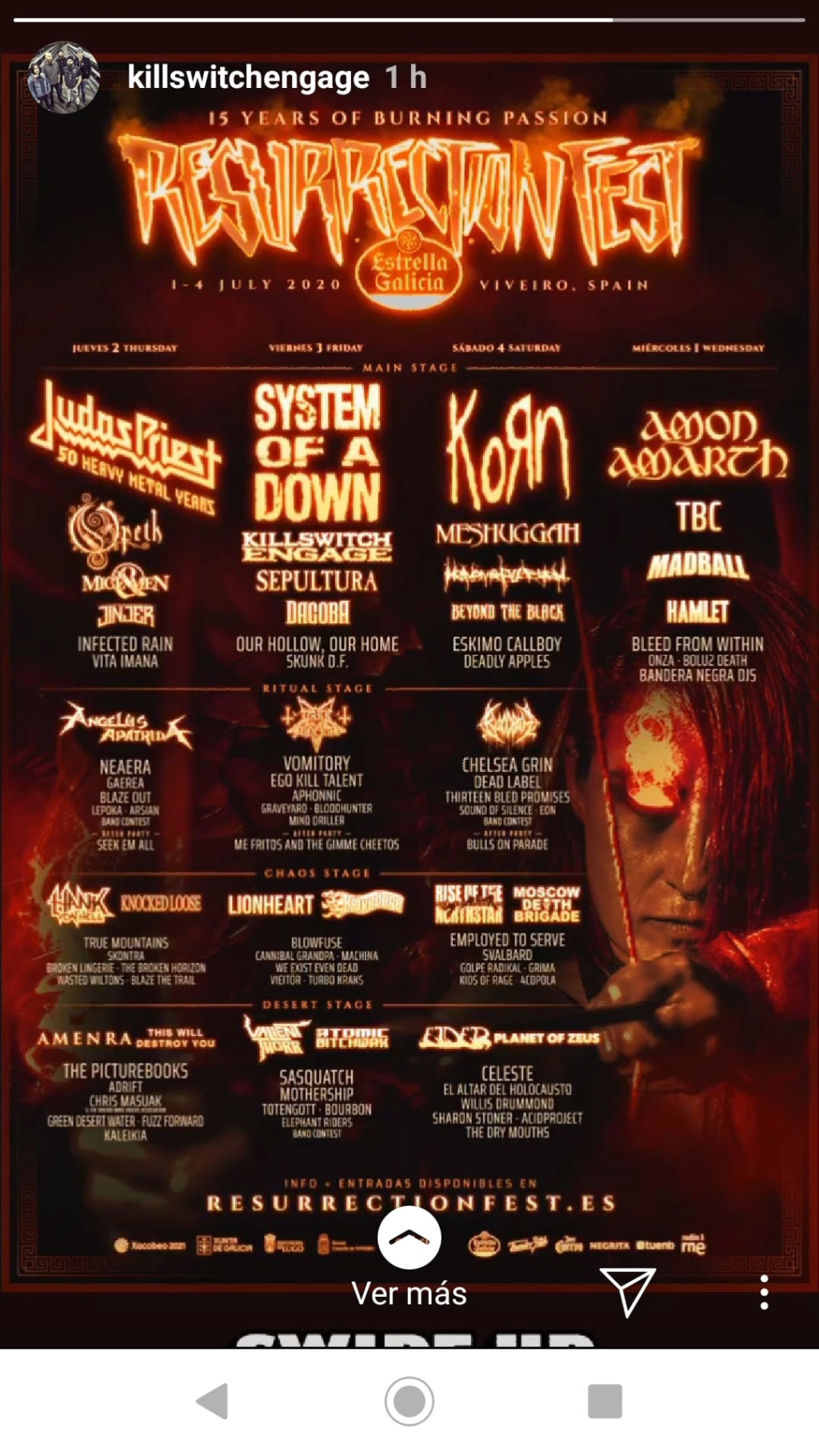 RESURRECTION FEST 2020 (1-4 / 7 /20) - Página 9