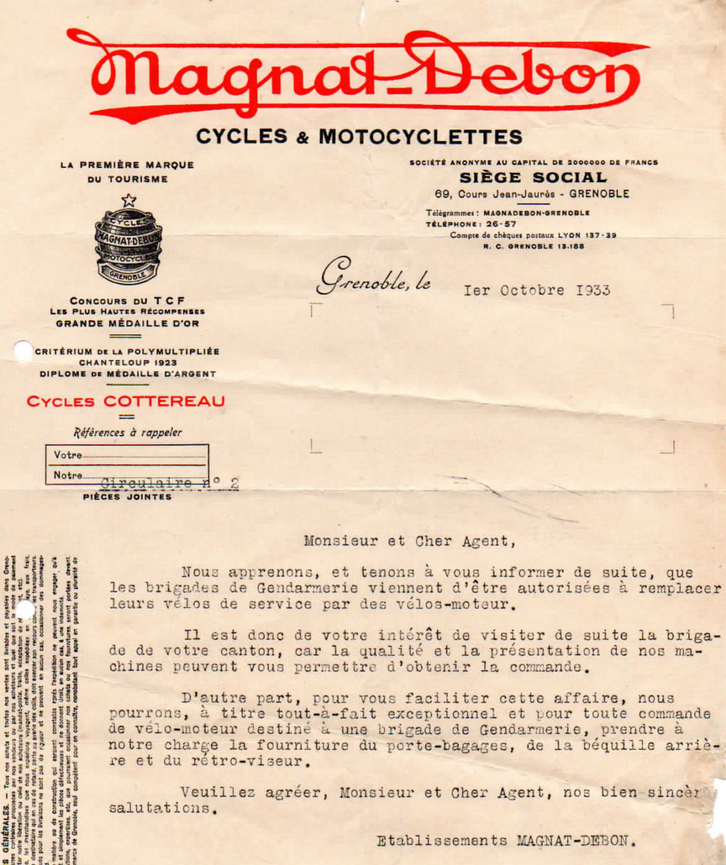 un document historique de 1933 Md03310