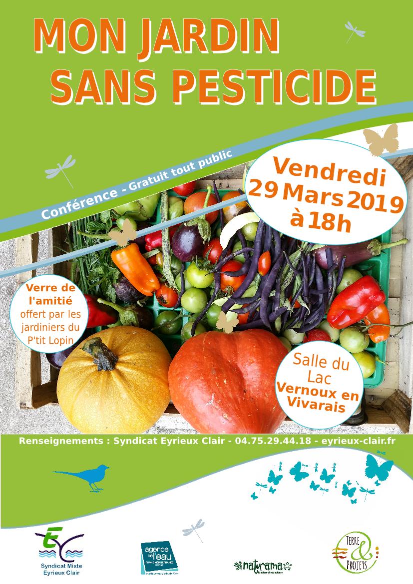 conférences mon jardin sans pesticide à Vernoux le 29 Mars Jardin10