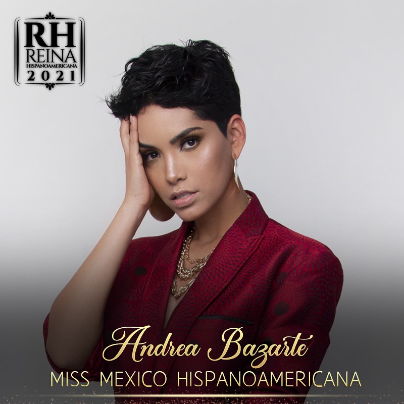 Reina Hispanoamericana 2021 is Andrea Bazarte of Mexico 20321810