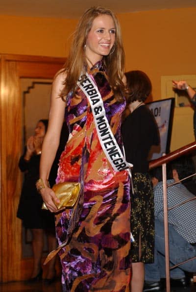 Serbia & Montenegro 2003: Sanja Papić - 3rd Runner up at Miss Universe 2003 22316610