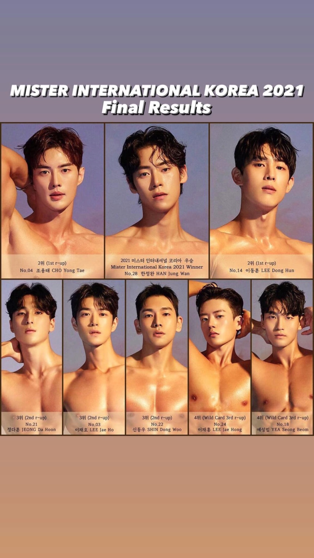 Mister International Korea 2021 - Results!! - Page 2 24135210