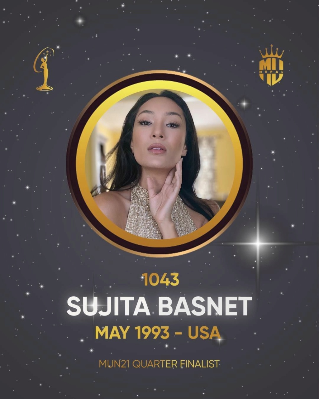 Miss Universe NEPAL 2021 is Sujita Basnet  24433510