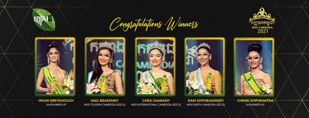 Miss Cambodia 2021 - Winners 24526610