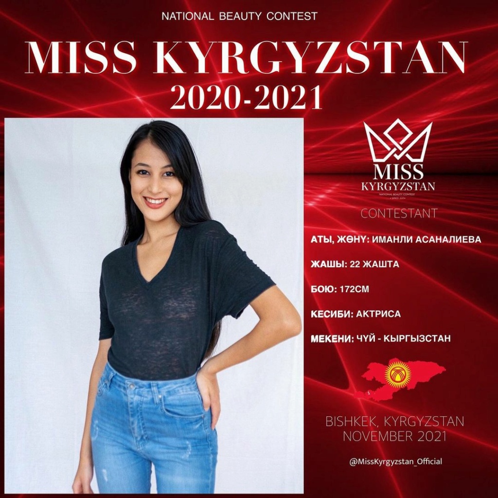 Road to Miss Kyrgyzstan World 2021 is Imashka Özlem "Imanli" Asanalieva 24586310