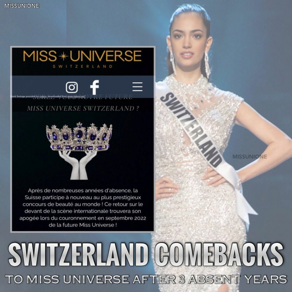 Switzerland returns to Miss Universe after 3 years 27900211