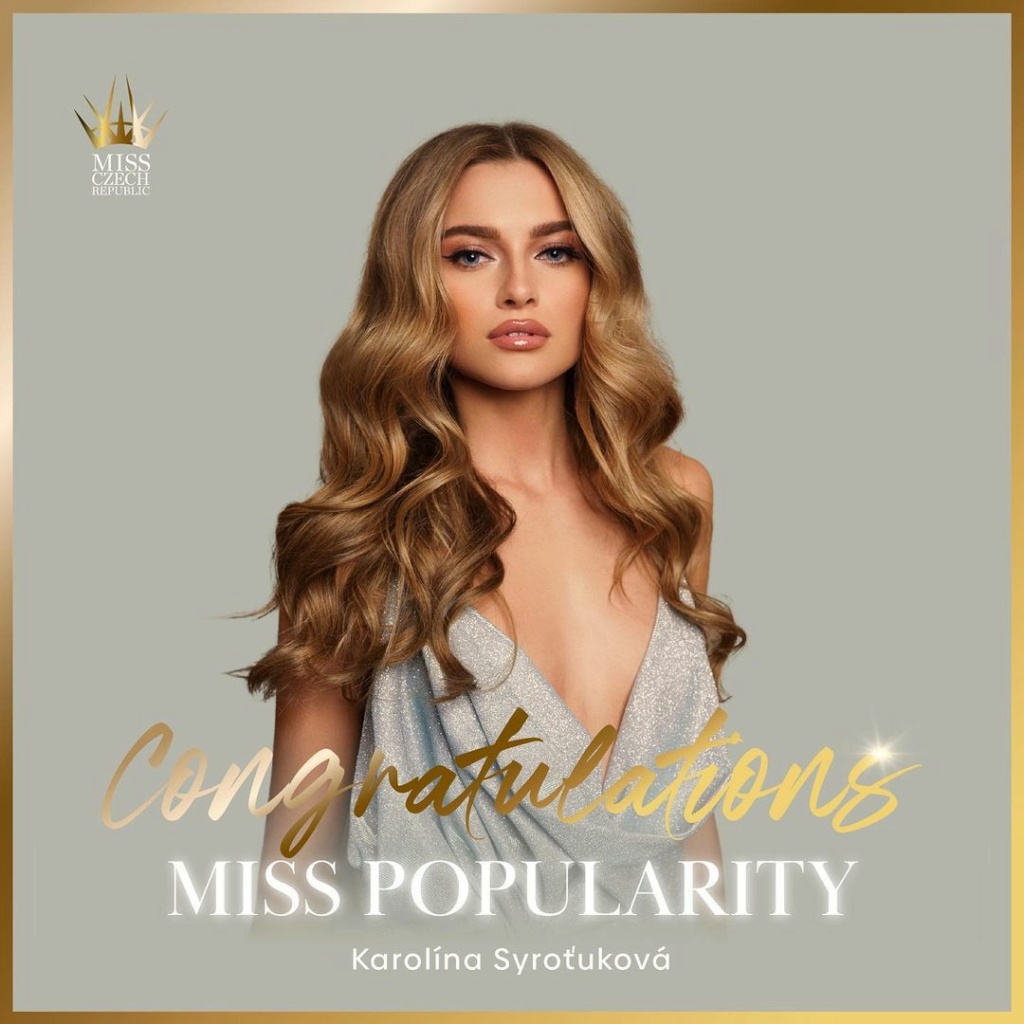 MISS CZECH REPUBLIC 2021 / 2022 - Winners from page 7 - Page 7 28012310