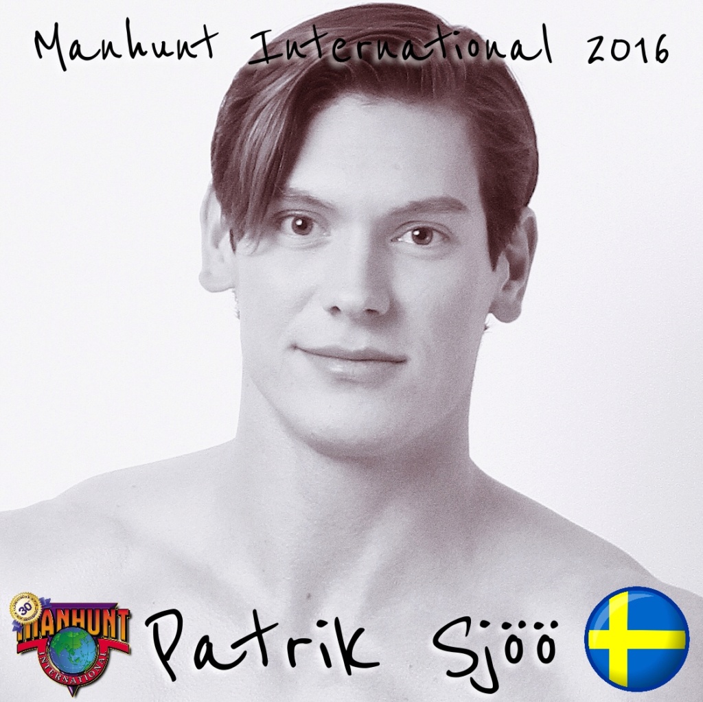 Manhunt International 2016: Patrick Sjöö  from Sweden Enligh32