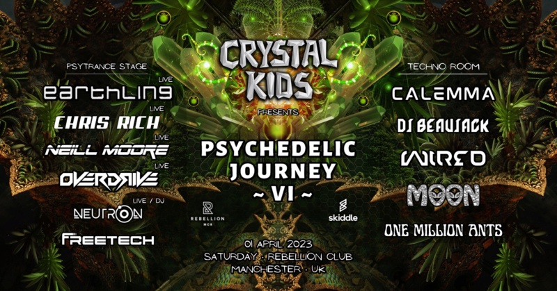 Crystal Kids: Psy-Journey VI | 01.04.23 | Rebellion MCR Event_11