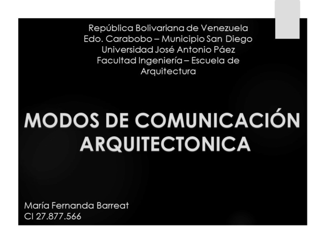 Exposición Modos de comunicación arquitectonica Diapos19