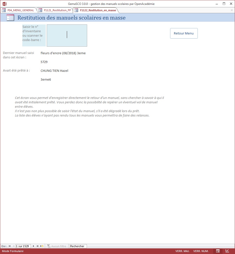 GemaSCO (GEstion MAnuels SCOlaires) version 3.4.1 de novembre 2021 Resti_12