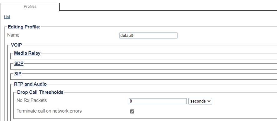 Request For enabling Media Inactivity Timer || Telco Bridges 1_11