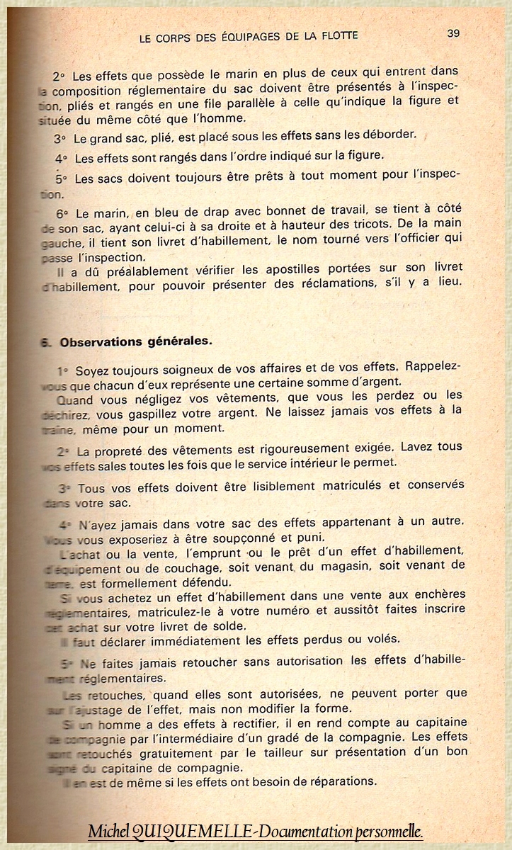 [LES TRADITIONS DANS LA MARINE] TENUE DANS LA MARINE- TOME 05 - Page 5 Img20223