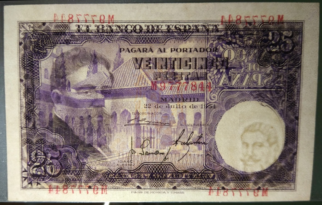 25 pesetas de 22 de julio de 1954 (Albéniz) 25_de_24