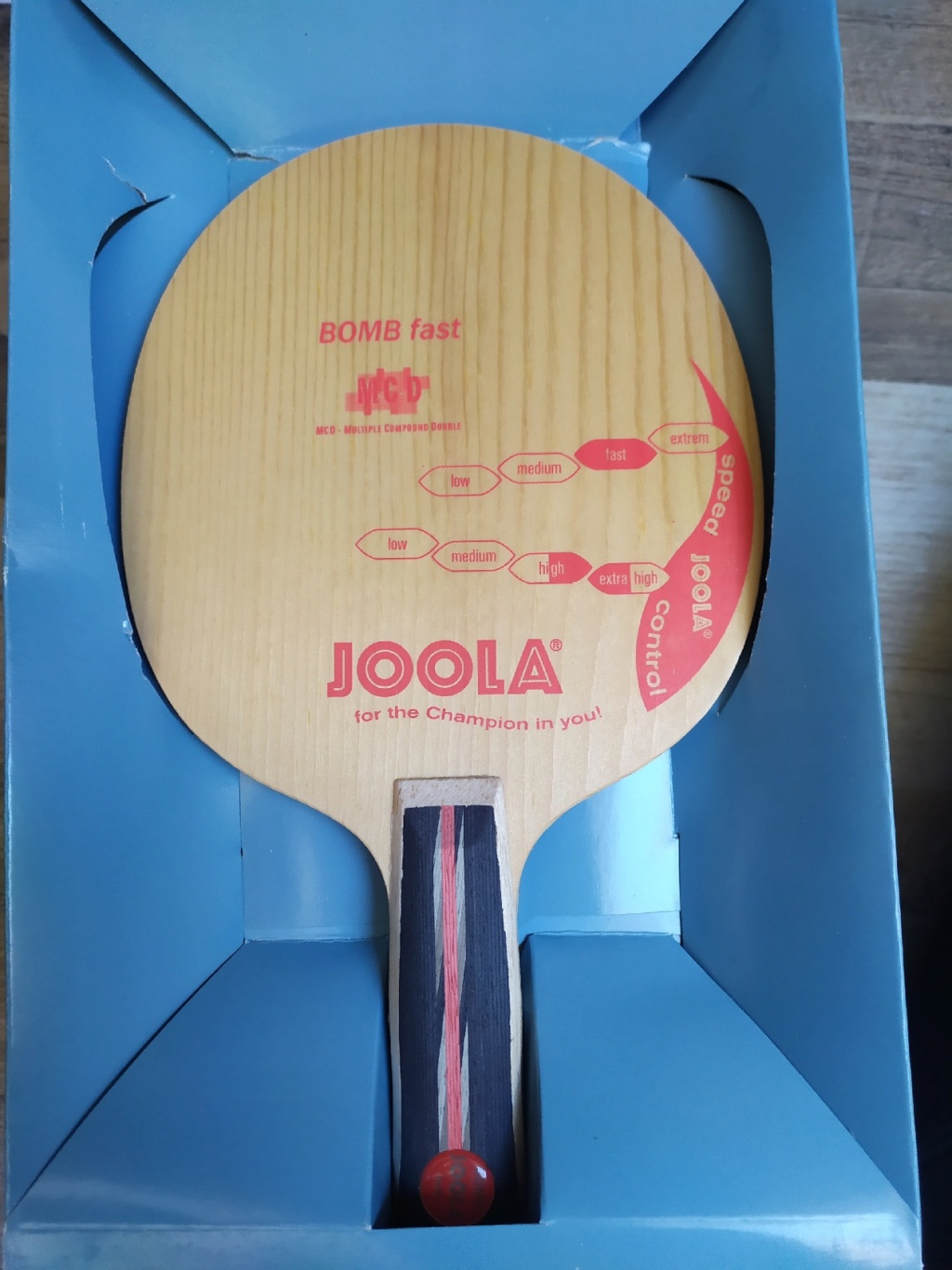 Bois neuf Joola tibhar andro Yasaka A555e910