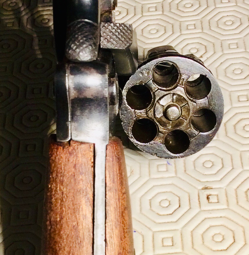 Revolver 1892 civil Lamure & Gidrol étrange  C607ba10