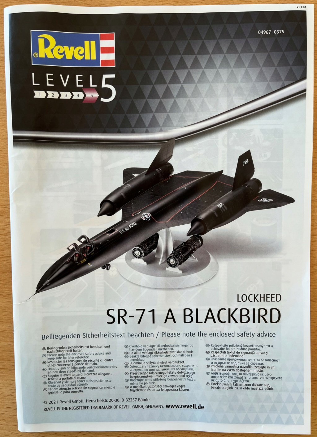 [Revell] Lockheed SR-71A Blackbird 4_noti10