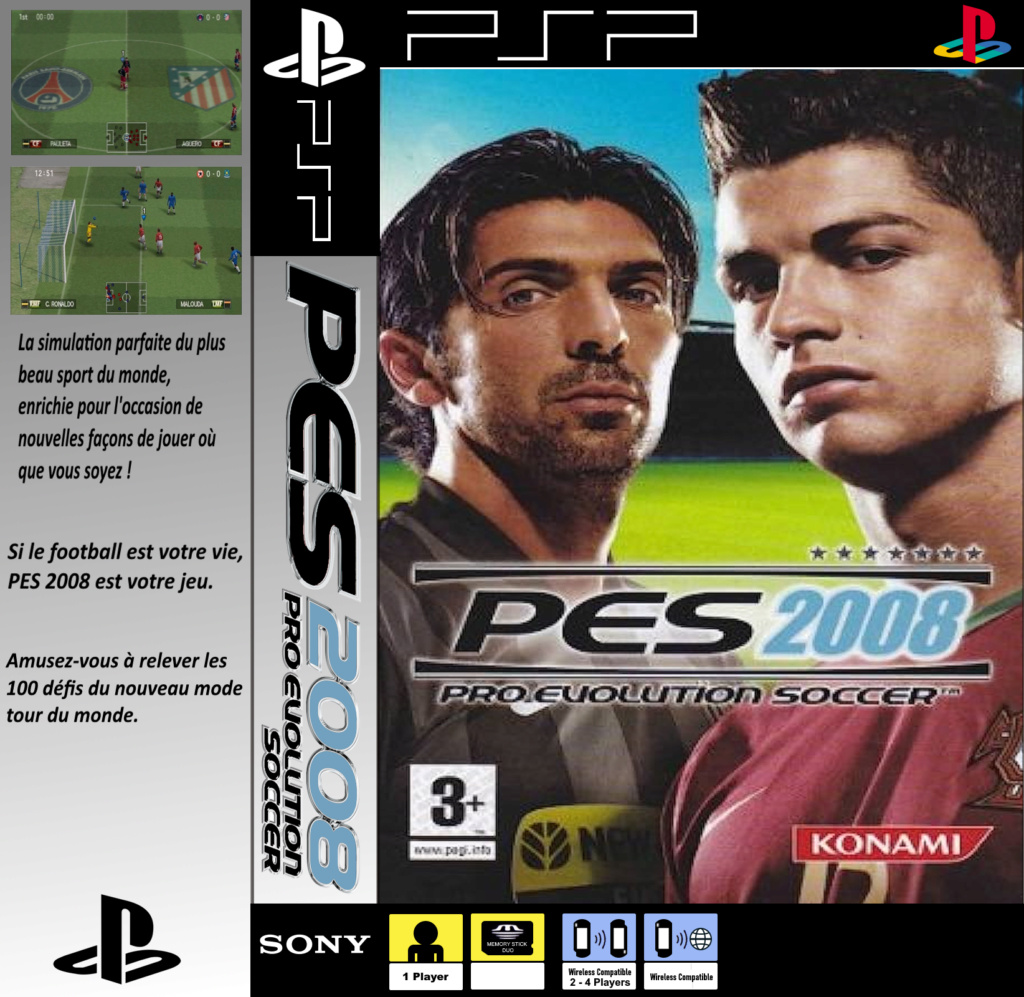 Jaquettes pour boitiers K7 (GB, GBA, GG, PSP... ) - Page 28 Pes_2011