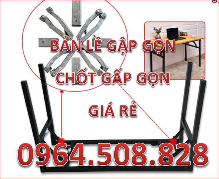 Toàn quốc - Bản lề pát sắt cho chân bàn gấp gọn lựa chọn hoàn hảo Enh_658