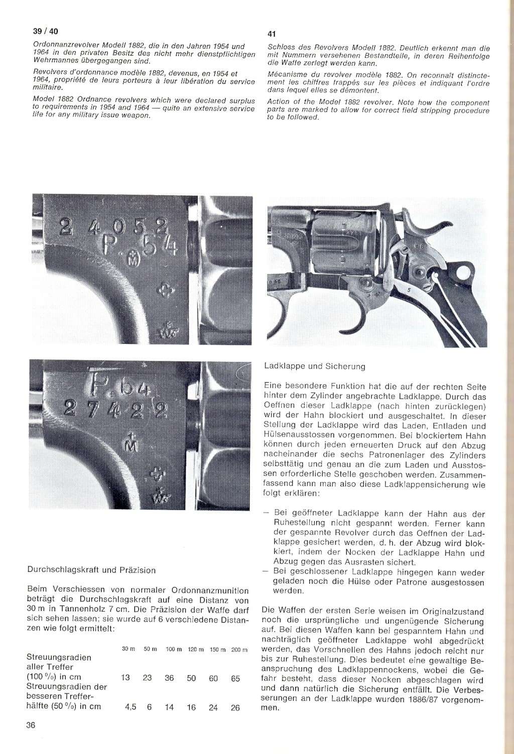 revolver SR 1882 et SR 1882-29, demande de renseignements 3610