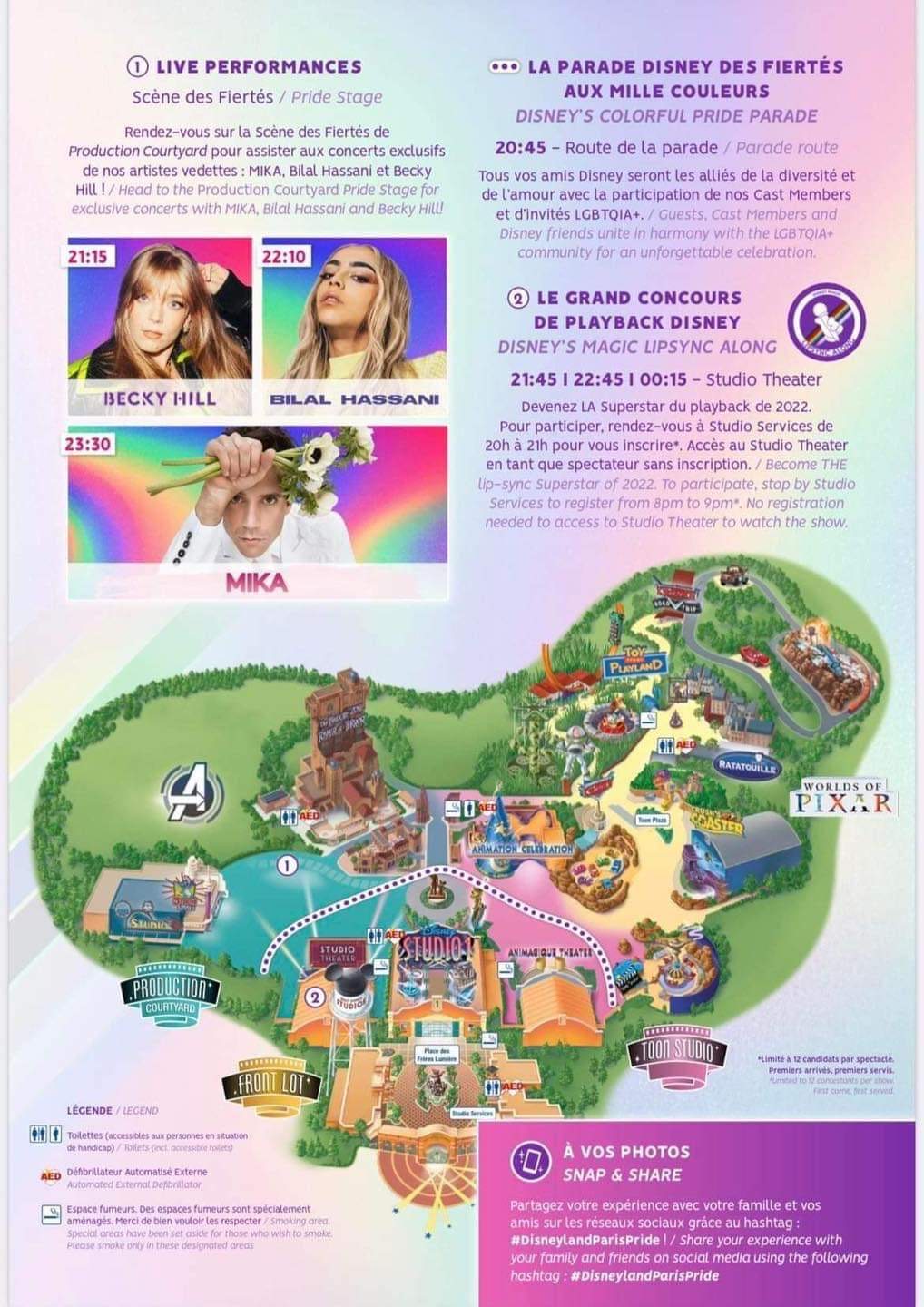 Disneyland Paris Pride (11 juin 2022) - Page 2 D536de10