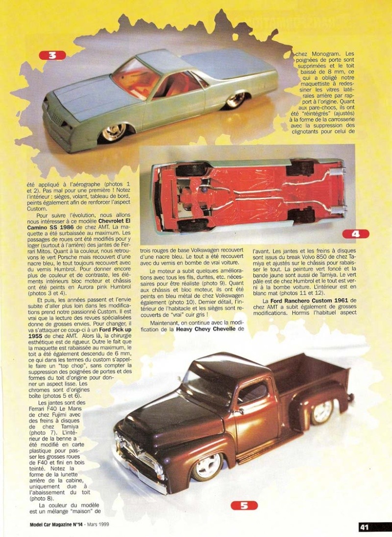 Article Model Car Magazine : BUBAR'S Customs Custom11
