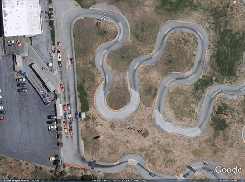 Les pistes de Karting avec Google Earth Formul10