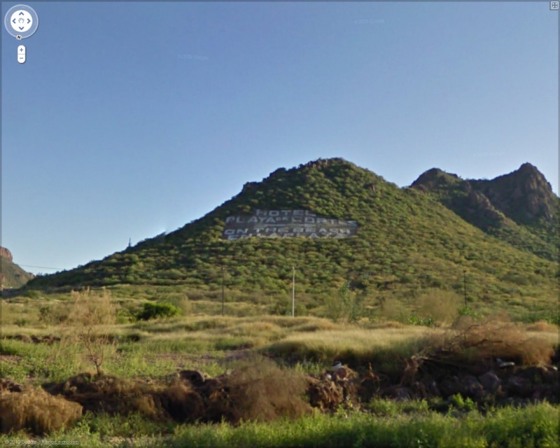 Ecritures géantes à Guaymas - Mexique Hotel310