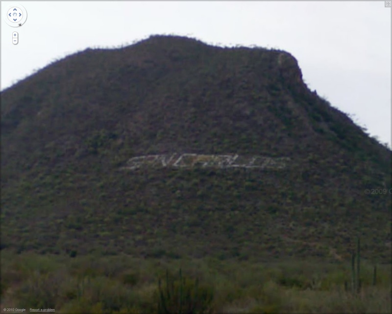 Ecritures géantes à Guaymas - Mexique San_ca11