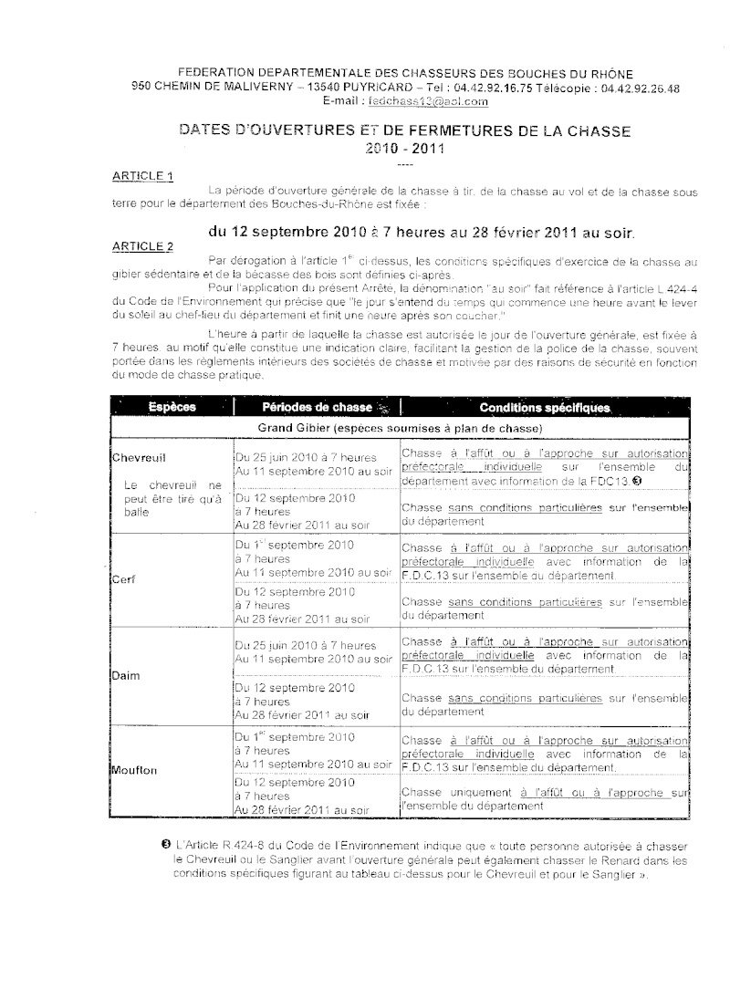 Ouvertures/fermetures départementales 2010/2011 Numari10