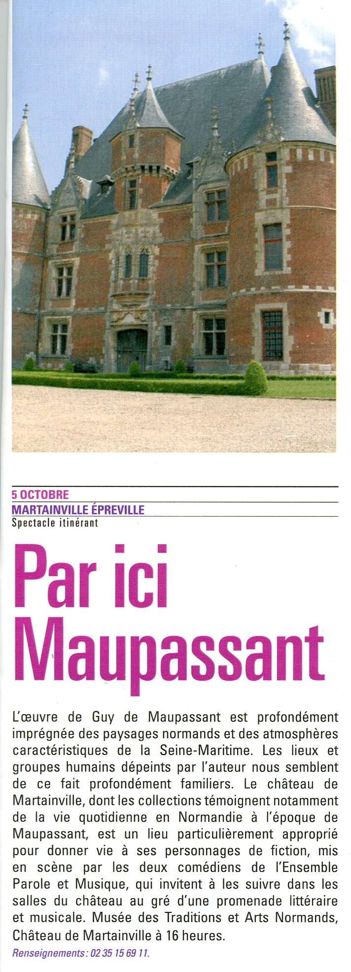 Martainville Epreville - Par ici Maupassant Martai10