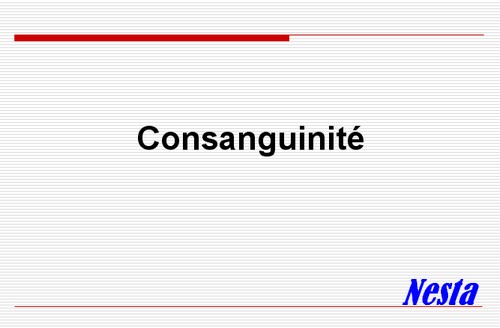 Consanguinit 119