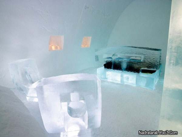 صور فندق رائع من الجليد في السويد 1416