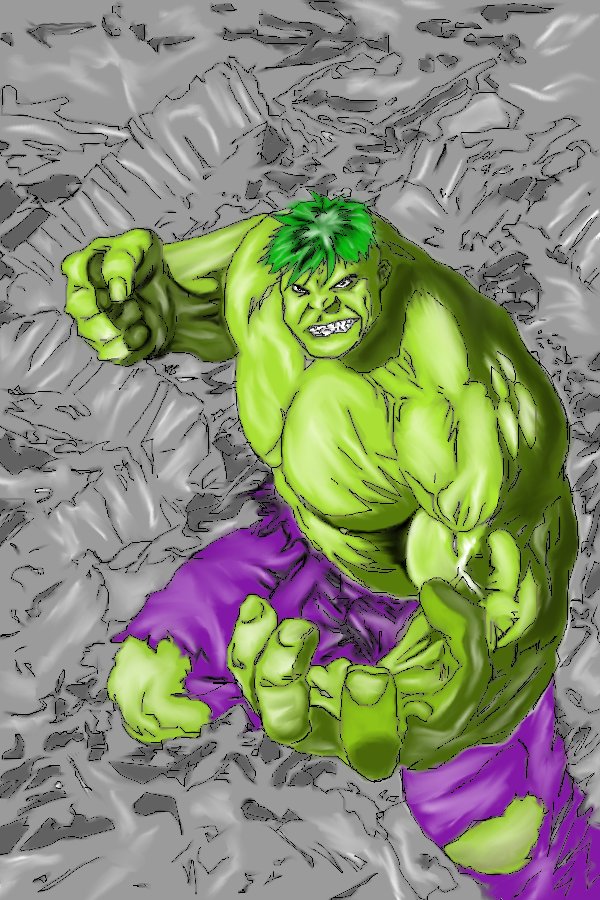Dessins Marvel Gimp Hulk_f11