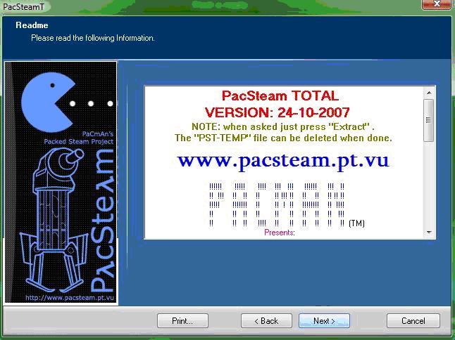 PacSteam "A Steam Pirata" 310