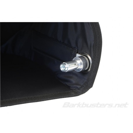 Installation de manchons pour les mains sur Guidon Protzo10