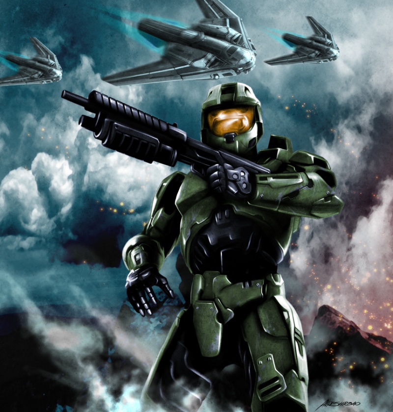 halo 3 Drawing and or paintings Halo_310