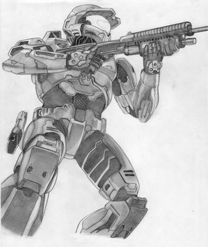 halo 3 Drawing and or paintings Halo_311