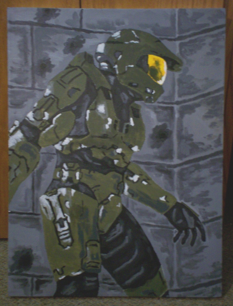 halo 3 Drawing and or paintings Master13