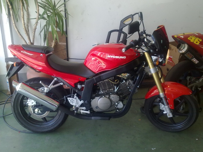 Se vende Hyosung 250 comet 19072010