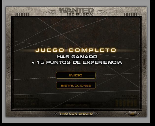 Wanted - Tiro con efecto Wanted10