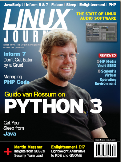 Magazines  Digital Edition of Linux Journal for October 2008 Linux10