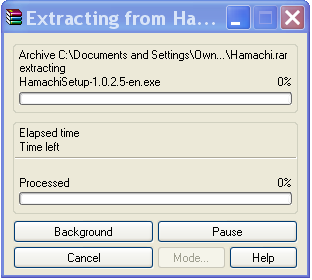 How to download, extract, install and join a Network on Hamachi.rar Etract10