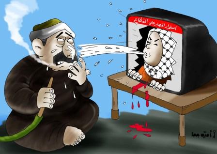 كاريكاتير...الصمت العربي Karika25