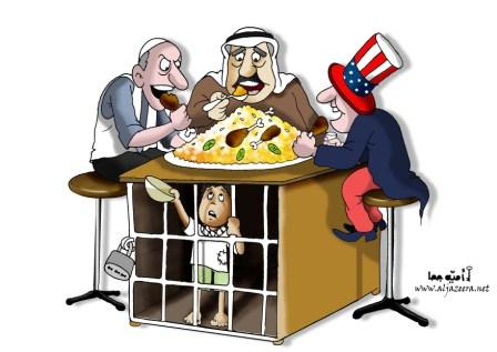 كاريكاتير...الصمت العربي Karika27